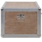 vidaXL Caja de almacenaje madera maciza abeto marrón 91x52x40 cm vidaXL Caja de almacenaje madera maciza abeto marrón 91x52x40 cm