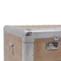 vidaXL Caja de almacenaje madera maciza abeto marrón 91x52x40 cm vidaXL Caja de almacenaje madera maciza abeto marrón 91x52x40 cm