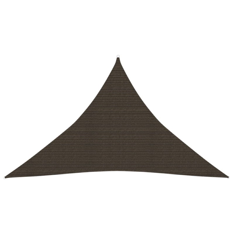 vidaXL Toldo de vela marrón HDPE 160 g/m² 4x4x5,8 m vidaXL Toldo de vela marrón HDPE 160 g/m² 4x4x5,8 m