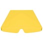 vidaXL Dosel de repuesto columpio jardín amarillo 150/130x105/70 cm vidaXL Dosel de repuesto columpio jardín amarillo 150/130x105/70 cm