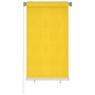 vidaXL Persiana enrollable de exterior 80x140 cm amarillo vidaXL Persiana enrollable de exterior 80x140 cm amarillo