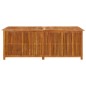 vidaXL Caja de almacenaje de jardín madera maciza acacia 200x580x75 cm vidaXL Caja de almacenaje de jardín madera maciza acacia 200x580x75 cm