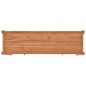 vidaXL Escritorio con 2 cajones madera de teca 140x40x75 cm vidaXL Escritorio con 2 cajones madera de teca 140x40x75 cm