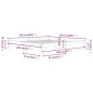 vidaXL Estructura de cama madera maciza de pino gris 200x200 cm vidaXL Estructura de cama madera maciza de pino gris 200x200 cm