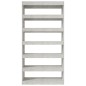 vidaXL Estantería madera contrachapada gris hormigón 100x30x198 cm vidaXL Estantería madera contrachapada gris hormigón 100x30x198 cm