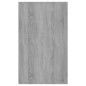 vidaXL Aparador con 3 cajones gris Sonoma 120x41x75 cm vidaXL Aparador con 3 cajones gris Sonoma 120x41x75 cm
