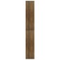 vidaXL Estantería madera contrachapada marrón roble 100x30x198 cm vidaXL Estantería madera contrachapada marrón roble 100x30x198 cm