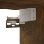 vidaXL Muebles para TV colgantes 2 uds roble ahumado 60x30x30 cm vidaXL Muebles para TV colgantes 2 uds roble ahumado 60x30x30 cm