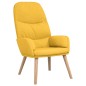 vidaXL Sillón de relax de tela amarillo mostaza vidaXL Sillón de relax de tela amarillo mostaza