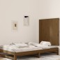 vidaXL Cabecero cama pared madera maciza pino marrón miel 95,5x3x90 cm vidaXL Cabecero cama pared madera maciza pino marrón miel 95,5x3x90 cm