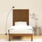 vidaXL Cabecero cama pared madera maciza pino marrón miel 95,5x3x110cm vidaXL Cabecero cama pared madera maciza pino marrón miel 95,5x3x110cm