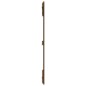 vidaXL Cabecero cama pared madera maciza pino marrón miel 95,5x3x110cm vidaXL Cabecero cama pared madera maciza pino marrón miel 95,5x3x110cm