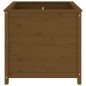 vidaXL Jardinera madera maciza de pino marrón miel 82,5x82,5x78 cm vidaXL Jardinera madera maciza de pino marrón miel 82,5x82,5x78 cm