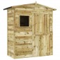vidaXL Caseta de almacenaje de jardín madera de pino vidaXL Caseta de almacenaje de jardín madera de pino