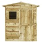 vidaXL Caseta de almacenaje de jardín madera de pino vidaXL Caseta de almacenaje de jardín madera de pino