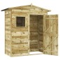 vidaXL Caseta de almacenaje de jardín madera de pino vidaXL Caseta de almacenaje de jardín madera de pino