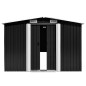 vidaXL Caseta de jardín metal antracita 257x392x181 cm vidaXL Caseta de jardín metal antracita 257x392x181 cm