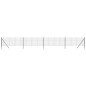 vidaXL Cerca de alambre de acero galvanizado gris antracita 1,1x10 m vidaXL Cerca de alambre de acero galvanizado gris antracita 1,1x10 m
