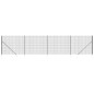 vidaXL Cerca de alambre con pinchos de anclaje gris antracita 1,8x10 m vidaXL Cerca de alambre con pinchos de anclaje gris antracita 1,8x10 m