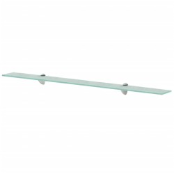 vidaXL Estante flotante de cristal 100x20 cm 8 mm