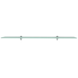 vidaXL Estante flotante de cristal 100x20 cm 8 mm
