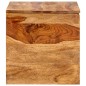 vidaXL Baúl de almacenamiento de madera maciza de sheesham 80x40x40 cm vidaXL Baúl de almacenamiento de madera maciza de sheesham 80x40x40 cm