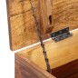 vidaXL Baúl de almacenamiento de madera maciza de sheesham 80x40x40 cm vidaXL Baúl de almacenamiento de madera maciza de sheesham 80x40x40 cm
