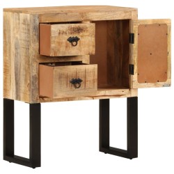 vidaXL Aparador de madera de mango maciza 60x30x76 cm
