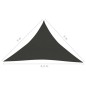 vidaXL Toldo de vela gris antracita HDPE 160 g/m² 3x3x4,2 m vidaXL Toldo de vela gris antracita HDPE 160 g/m² 3x3x4,2 m