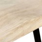 vidaXL Taburetes de cocina 2 unidades madera maciza de mango vidaXL Taburetes de cocina 2 unidades madera maciza de mango