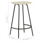 vidaXL Taburetes de cocina 2 unidades madera maciza de mango vidaXL Taburetes de cocina 2 unidades madera maciza de mango