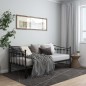 vidaXL Estructura de sofá cama extraíble de metal negro 90x200 cm vidaXL Estructura de sofá cama extraíble de metal negro 90x200 cm