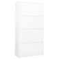 vidaXL Armario de oficina de acero blanco 90x40x180 cm vidaXL Armario de oficina de acero blanco 90x40x180 cm
