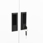 vidaXL Armario de oficina de acero blanco 90x40x180 cm vidaXL Armario de oficina de acero blanco 90x40x180 cm