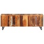 vidaXL Mueble de TV madera maciza reciclada 110x30x40 cm vidaXL Mueble de TV madera maciza reciclada 110x30x40 cm