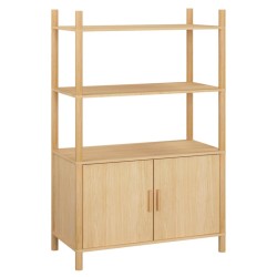 vidaXL Aparador de madera contrachapada 80x40x121 cm