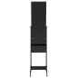 vidaXL Espejo de pie con LED negro 34x37x146 cm vidaXL Espejo de pie con LED negro 34x37x146 cm