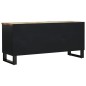 vidaXL Mueble de TV madera reciclada madera contrachapada 100x33x46cm
