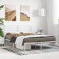 vidaXL Estructura de cama de metal con cabecero blanca 150x200 cm vidaXL Estructura de cama de metal con cabecero blanca 150x200 cm