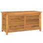 vidaXL Caja de almacenaje de jardín con bolsa teca maciza 114x50x58 cm vidaXL Caja de almacenaje de jardín con bolsa teca maciza 114x50x58 cm