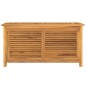 vidaXL Caja de almacenaje de jardín con bolsa teca maciza 114x50x58 cm vidaXL Caja de almacenaje de jardín con bolsa teca maciza 114x50x58 cm