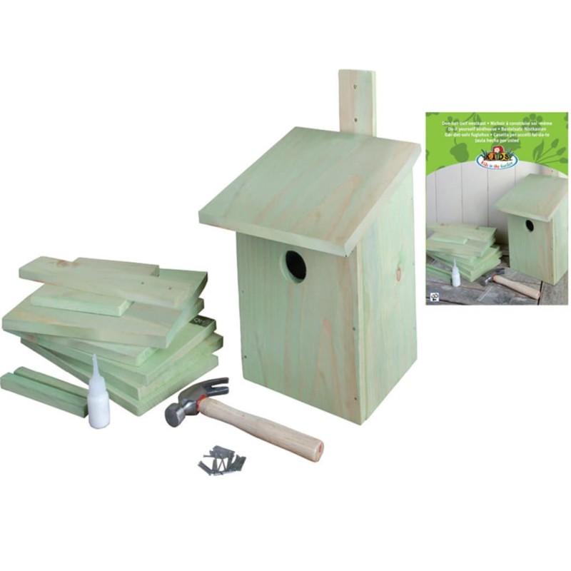Esschert Design Casa nido DIY 21,3x17x23,3 cm KG52 