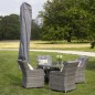 Madison Funda para sombrilla de pie gris 215x30 cm Madison Funda para sombrilla de pie gris 215x30 cm