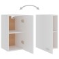 vidaXL Armario colgante de cocina madera de ingeniería 29,5x31x60 cm vidaXL Armario colgante de cocina madera de ingeniería 29,5x31x60 cm