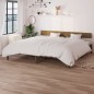 vidaXL Estructura de cama madera maciza de pino marrón 180x200 cm vidaXL Estructura de cama madera maciza de pino marrón 180x200 cm