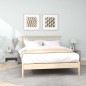 vidaXL Mesita de noche 2 uds madera contrachapada gris hormigón