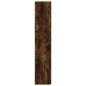 vidaXL Mueble zapatero madera contrachapada roble humo 80x35,5x180 cm vidaXL Mueble zapatero madera contrachapada roble humo 80x35,5x180 cm