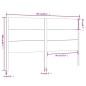 vidaXL Cabecero madera maciza de pino 206x4x100 cm vidaXL Cabecero madera maciza de pino 206x4x100 cm