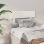 vidaXL Cabecero de cama madera maciza de pino blanco 103,5x3x81 cm vidaXL Cabecero de cama madera maciza de pino blanco 103,5x3x81 cm
