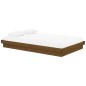 vidaXL Estructura de cama madera maciza marrón miel 120x200 cm vidaXL Estructura de cama madera maciza marrón miel 120x200 cm